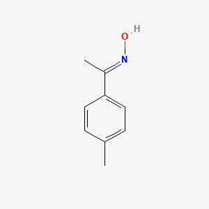 molecular formula C9H11NO B1599020 1-p-Tolyl-ethanone oxime CAS No. 2089-33-0