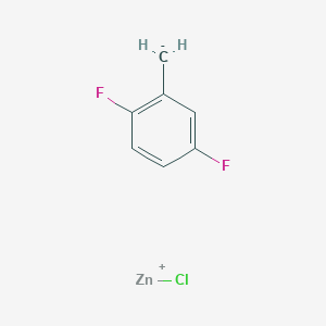 molecular formula C7H5ClF2Zn B1599030 2 5-Difluorobenzylzinc chloride CAS No. 312692-89-0