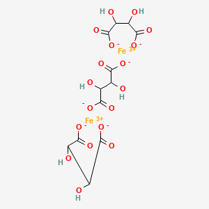 molecular formula C12H12Fe2O18 B1599040 Ferric tartrate CAS No. 2944-68-5