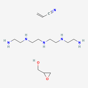 2-Propenenitrile, reaction products with glycidol and tetraethylenepentamine