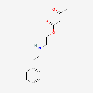 2-(Benzylmethylamino)ethyl acetoacetate