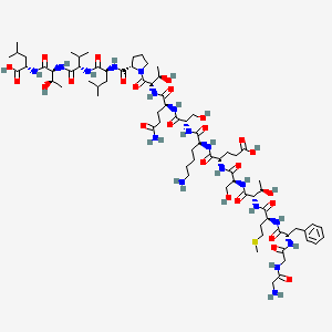 molecular formula C74H122N18O25S B1599074 [Des-Tyr1]-gamma-Endorphin CAS No. 67810-56-4