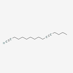 molecular formula C16H26 B1599080 1,11-Hexadecadiyne CAS No. 71673-32-0