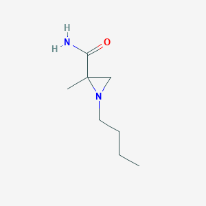 1-Butyl-2-methylaziridine-2-carboxamide