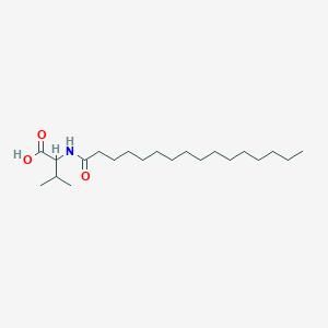 2-(Hexadecanoylamino)-3-methylbutanoic acid