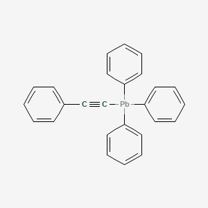 molecular formula C26H20P B1599115 Triphenyl(2-phenylethynyl)plumbane CAS No. 5072-98-0