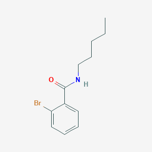 molecular formula C12H16BrNO B1599121 N-Pentyl 2-bromobenzamide CAS No. 349092-69-9