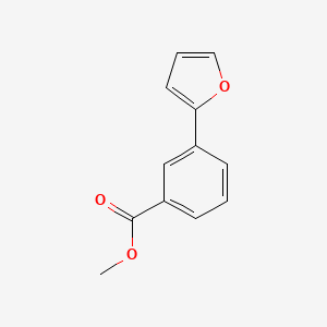 molecular formula C12H10O3 B1599126 Methyl 3-(furan-2-yl)benzoate CAS No. 207845-31-6