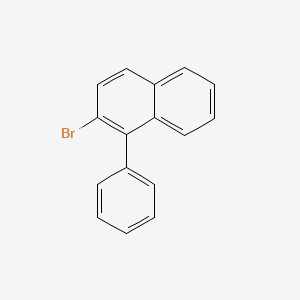 molecular formula C16H11B B1599145 2-Bromo-1-phenylnaphthalene CAS No. 93989-32-3