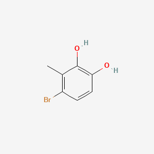 molecular formula C7H7BrO2 B1599151 4-Bromo-3-methylpyrocatechol CAS No. 93940-91-1