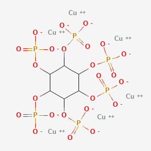 molecular formula C6H6Cu6O24P6 B1599157 Copper phytate CAS No. 63903-50-4