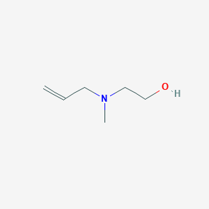 molecular formula C6H13NO B1599160 2-[Methyl(prop-2-enyl)amino]ethanol CAS No. 31969-04-7
