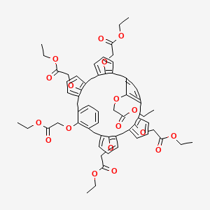 molecular formula C66H72O18 B1599168 Amine ionophore I CAS No. 97600-45-8