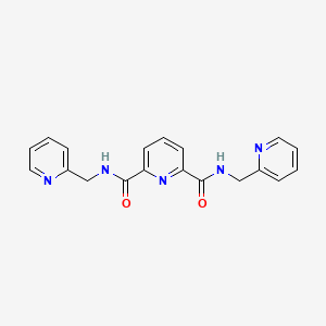 2,6-Pyridinedicarboxamide, N,N'-bis(2-pyridinylmethyl)-