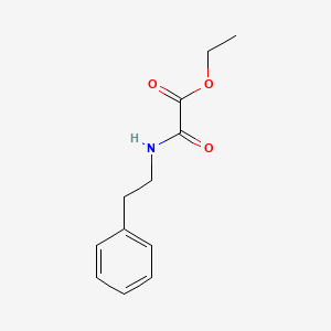 molecular formula C12H15NO3 B1599172 Ethyl 2-oxo-2-(phenethylamino)acetate CAS No. 82756-06-7