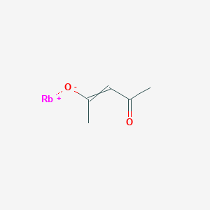 molecular formula C5H7O2.Rb<br>C5H7O2R B1599175 (pentane-2,4-dionato-O,O')rubidium CAS No. 66169-93-5