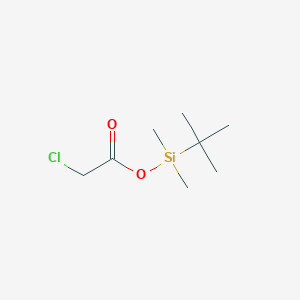 molecular formula C8H17ClO2Si B1599179 tert-Butyldimethylsilyl chloroacetate CAS No. 480439-47-2