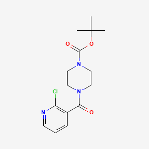 tert-Butyl 4-(2-chloronicotinoyl)piperazine-1-carboxylate
