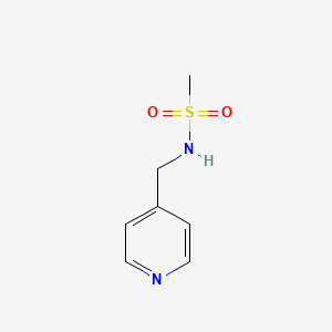 molecular formula C7H10N2O2S B1599193 N-(pyridin-4-ylmethyl)methanesulfonamide CAS No. 349404-63-3