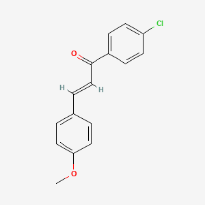 1-(4-Chlorophenyl)-3-(4-methoxyphenyl)prop-2-en-1-one