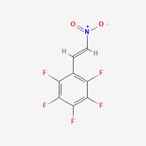 trans-2,3,4,5,6-Pentafluoro-beta-nitrostyrene