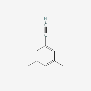 molecular formula C10H10 B1599227 1-Ethynyl-3,5-dimethylbenzene CAS No. 6366-06-9