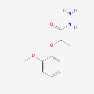 2-(2-Methoxyphenoxy)propanohydrazide