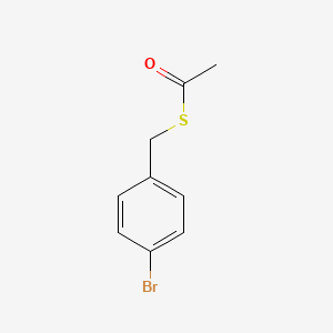 S-[(4-bromophenyl)methyl] ethanethioate