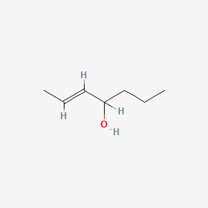 molecular formula C7H14O B1599255 2-Hepten-4-ol CAS No. 4798-59-8