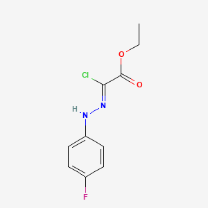 Ethyl chloro[(4-fluorophenyl)hydrazono]acetate