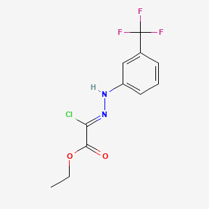 Ethyl chloro((3-(trifluoromethyl)phenyl)hydrazono)acetate