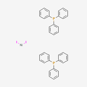 molecular formula C36H30I2NiP2 B1599261 Diiododbis(triphenylphosphinenickel(II) CAS No. 82308-17-6