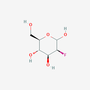 molecular formula C6H11FO5 B1599262 2-deoxy-2-fluoro-D-mannopyranose CAS No. 31077-88-0