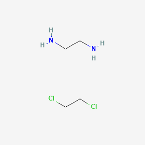 molecular formula C4H12Cl2N2 B1599271 1,2-Ethanediamine, polymer with 1,2-dichloroethane CAS No. 49553-92-6