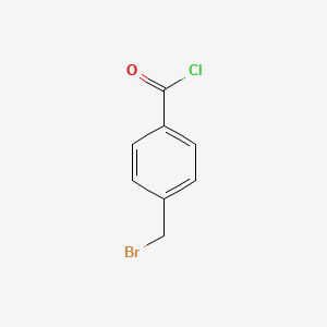 molecular formula C8H6BrClO B1599285 4-(bromomethyl)benzoyl Chloride CAS No. 52780-16-2