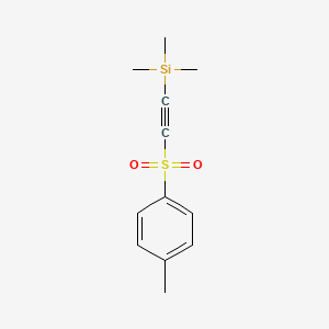 molecular formula C12H16O2SSi B1599287 p-Tolyl [2-(trimethylsilyl)ethynyl] sulfone CAS No. 34452-56-7