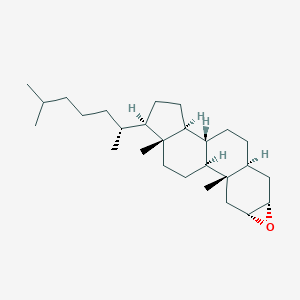 molecular formula C27H46O B159930 2alpha,3alpha-Epoxy-5alpha-cholestane CAS No. 1753-61-3