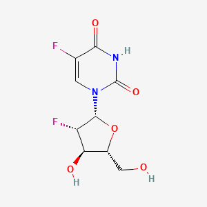 molecular formula C9H10F2N2O5 B1599300 2',5-Difluoro-2'-deoxy-1-arabinosyluracil CAS No. 69123-95-1