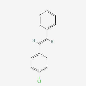 molecular formula C14H11Cl B1599306 1-Chloro-4-(2-phenylvinyl)benzene CAS No. 4714-23-2