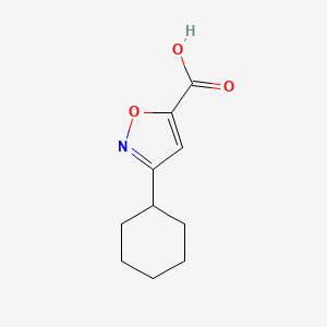 3-Cyclohexylisoxazole-5-carboxylic acid
