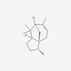 molecular formula C15H24 B1599330 (+)-alpha-Funebrene CAS No. 50894-66-1