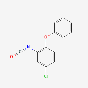 molecular formula C13H8ClNO2 B1599334 5-Chloro-2-phenoxyphenyl isocyanate CAS No. 85385-33-7