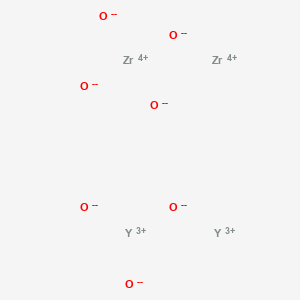 molecular formula O7Y2Zr2 B1599342 Yttrium zirconium oxide CAS No. 64417-98-7