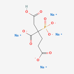 Tetrasodium hydrogen 2-phosphonatobutane-1,2,4-tricarboxylate