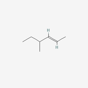 molecular formula C7H14 B1599368 4-Methyl-2-hexene CAS No. 3404-55-5