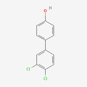 molecular formula C12H8Cl2O B1599390 4-(3,4-Dichlorophenyl)phenol CAS No. 53890-77-0