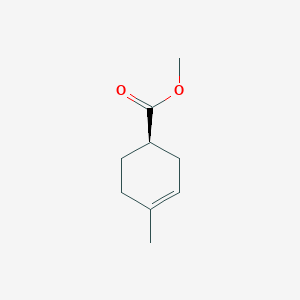 molecular formula C9H14O2 B159940 Methyl (1R)-4-methylcyclohex-3-ene-1-carboxylate CAS No. 137492-77-4