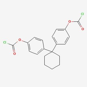 molecular formula C20H18Cl2O4 B1599400 Bisphenol Z bis(chloroformate) CAS No. 91174-67-3