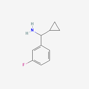 Cyclopropyl-(3-fluorophenyl)methanamine