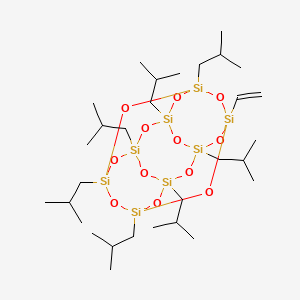 molecular formula C30H66O12Si8 B1599404 PSS-Vinyl-Heptaisobutyl substituted CAS No. 444315-18-8